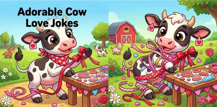 Adorable Cow Love Jokes