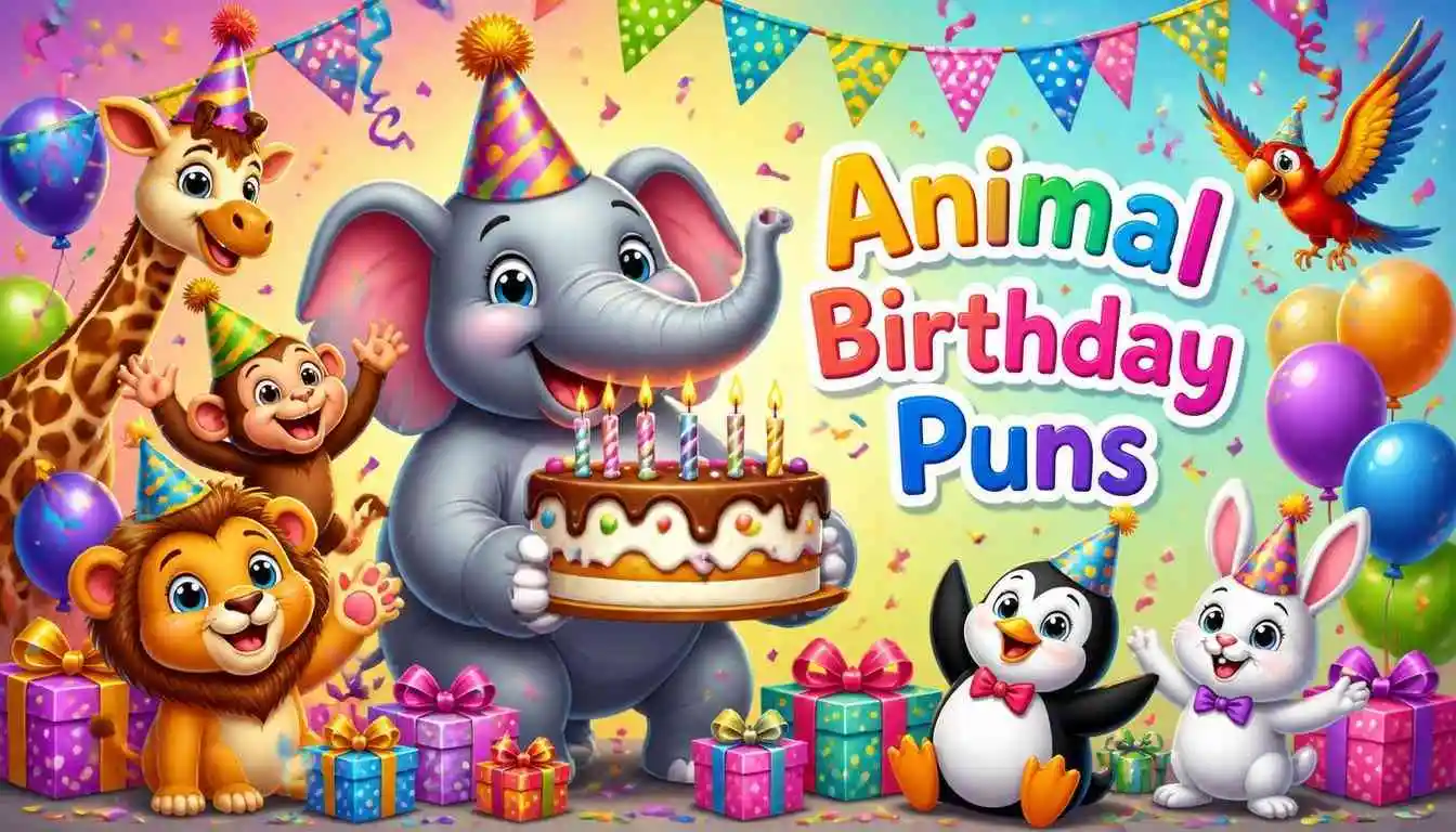 Animal Birthday Puns