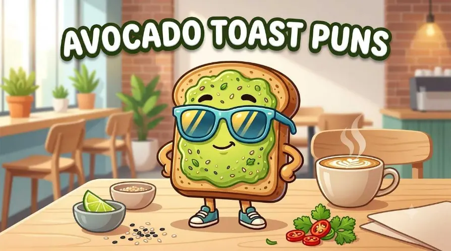 Avocado Toast Puns