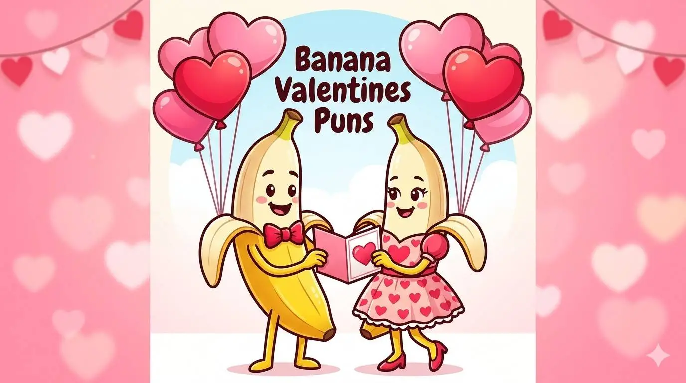Banana Valentines Puns