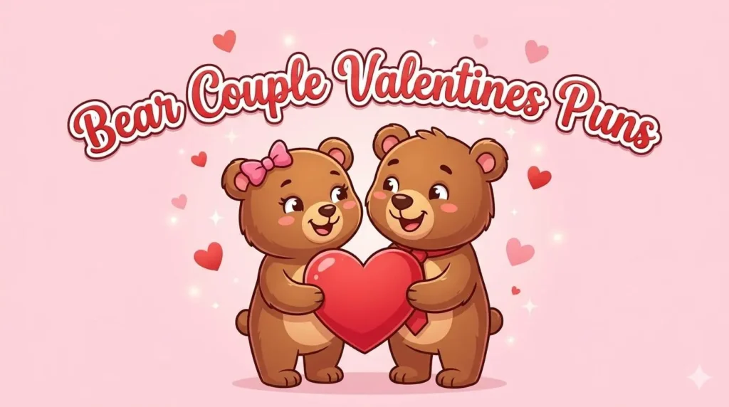 Bear Couple Valentines Puns