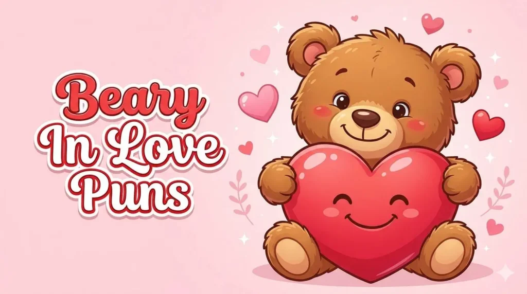 Beary In Love Puns