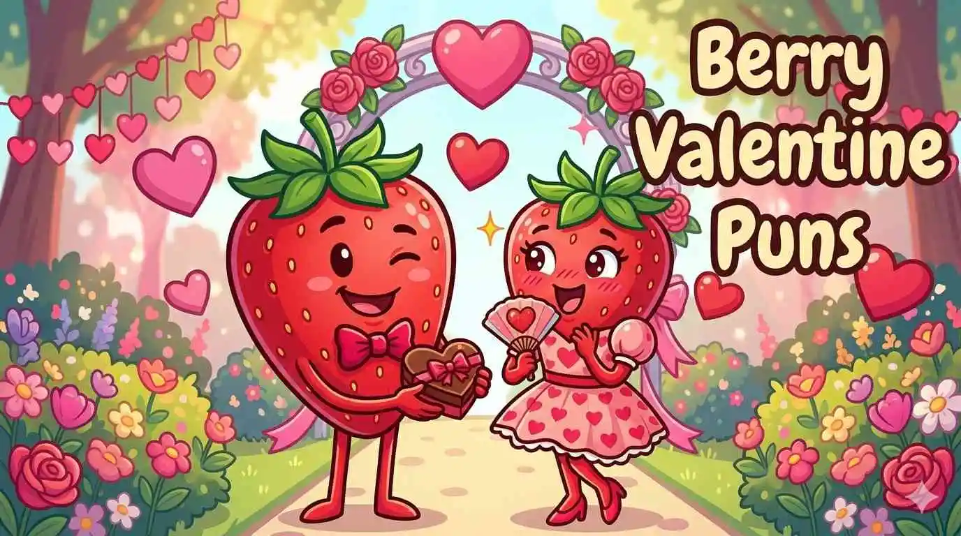 Berry Valentine Puns