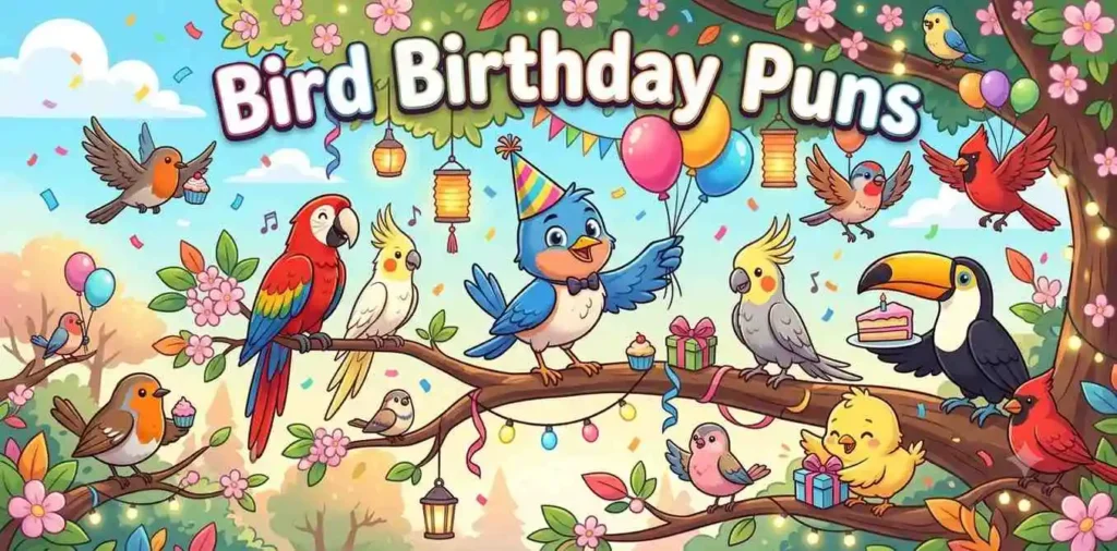 Bird Birthday Puns