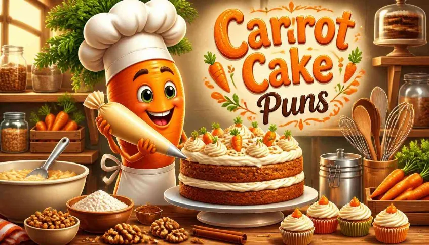 Carrot Cake Puns
