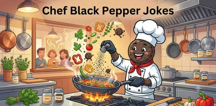 Chef Black Pepper Jokes