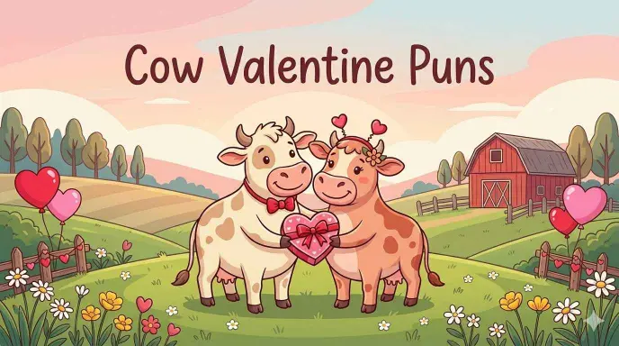 Adorable Cow Love Jokes