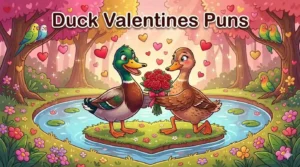 Duck Valentines Puns