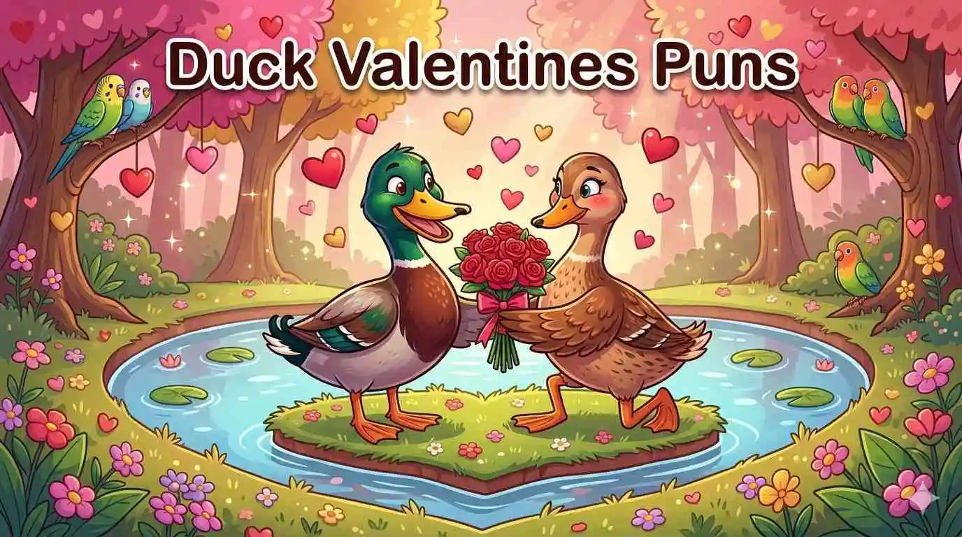 Duck Valentines Puns