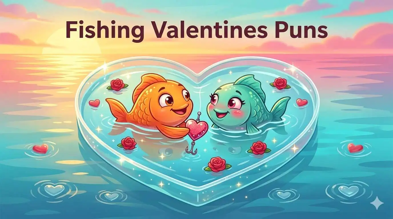 Fishing Valentines Puns