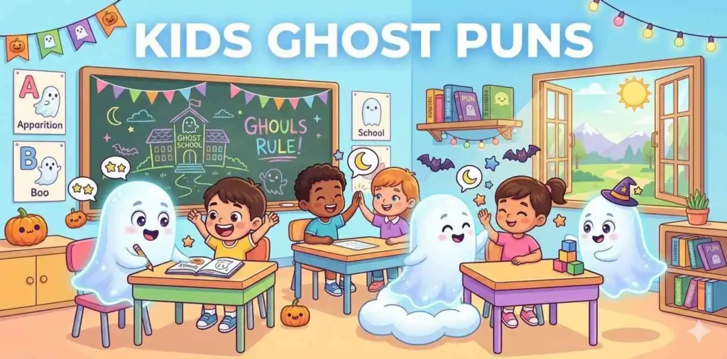 Kids Ghost Puns