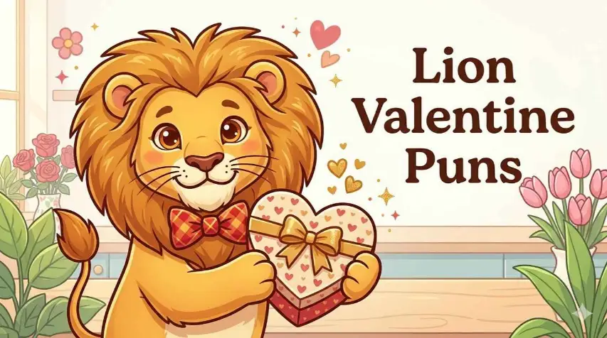 Lion Valentine Puns