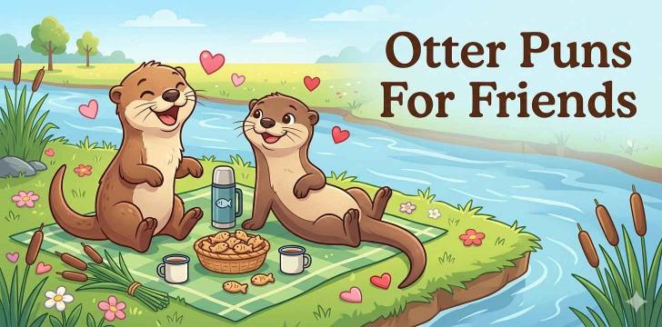 Otter Puns For Friends