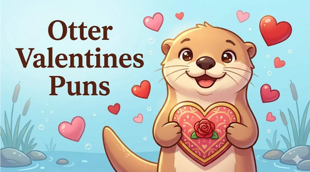 Otter Valentines Puns