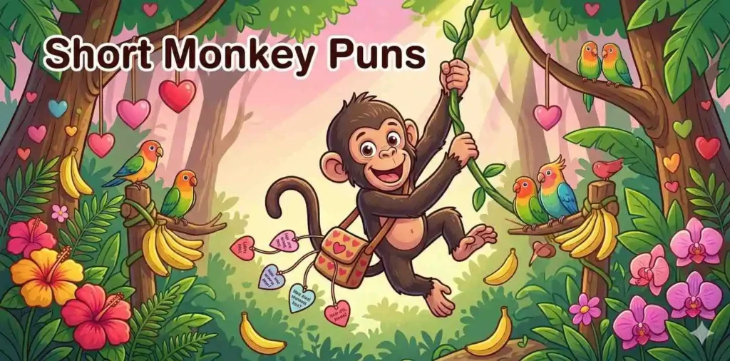 Short Monkey Puns