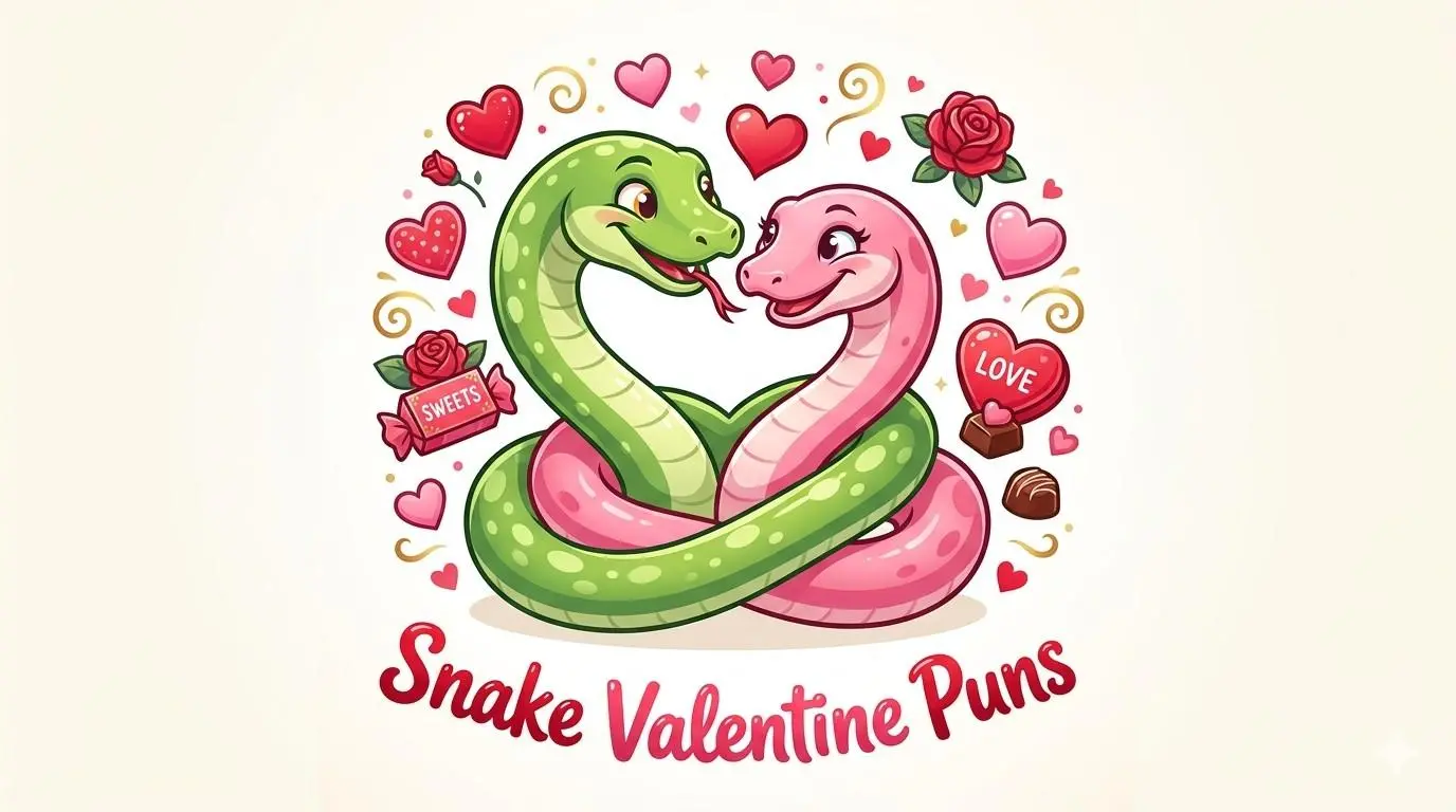 Snake Valentine Puns