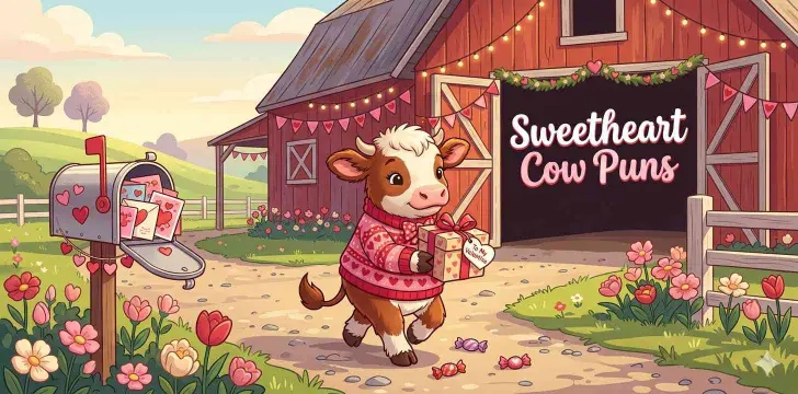 Sweetheart Cow Puns
