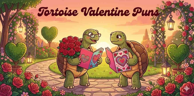 Tortoise Valentine Puns