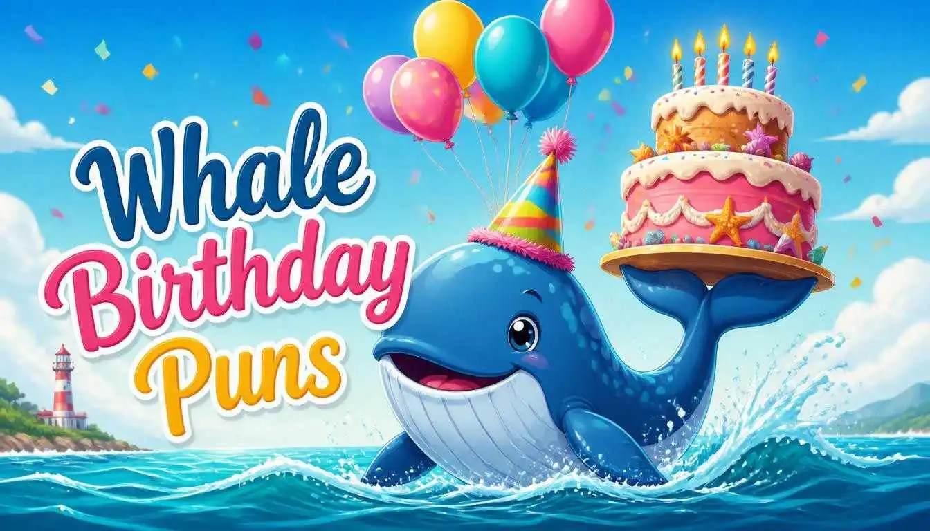 Whale Birthday Puns