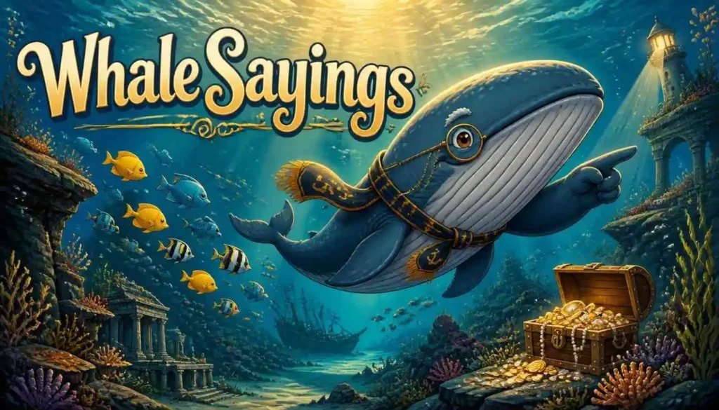 Whale Sayings