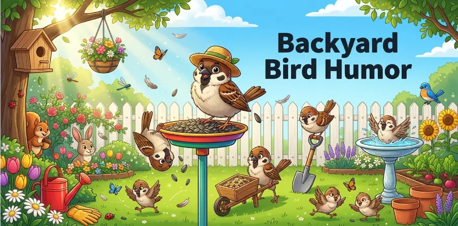 Backyard Bird Humor