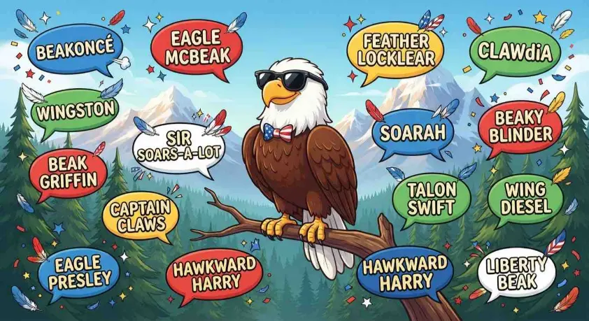 Bald Eagle Names Puns