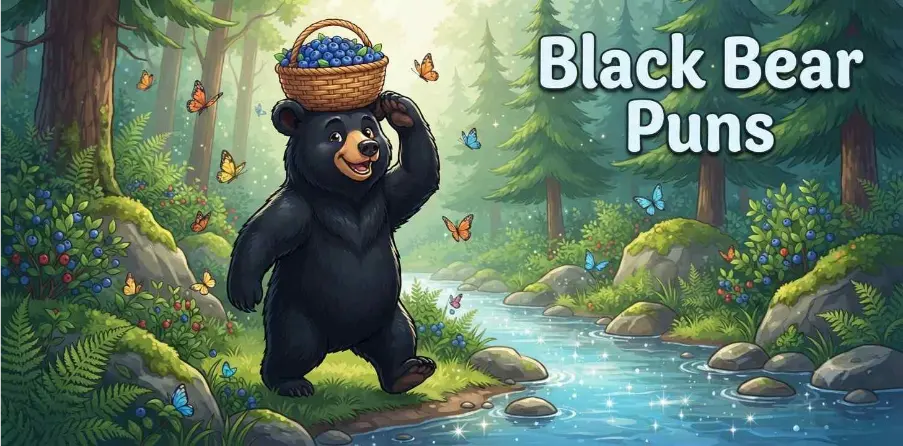 Black Bear Puns