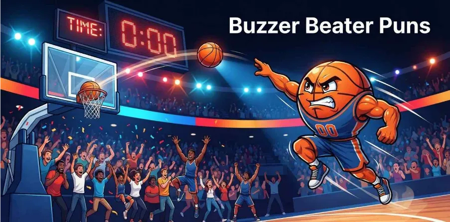 Buzzer Beater Puns