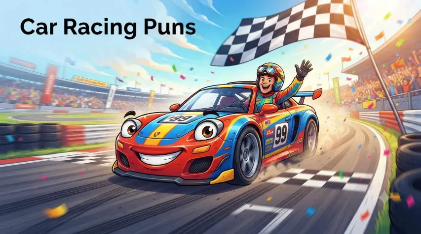 Car Racing Puns