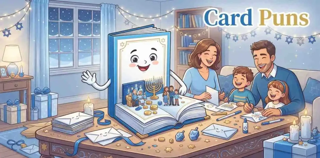 Cute holiday greeting card