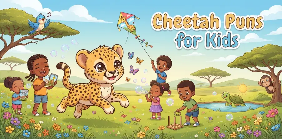 Cheetah Puns for Kids