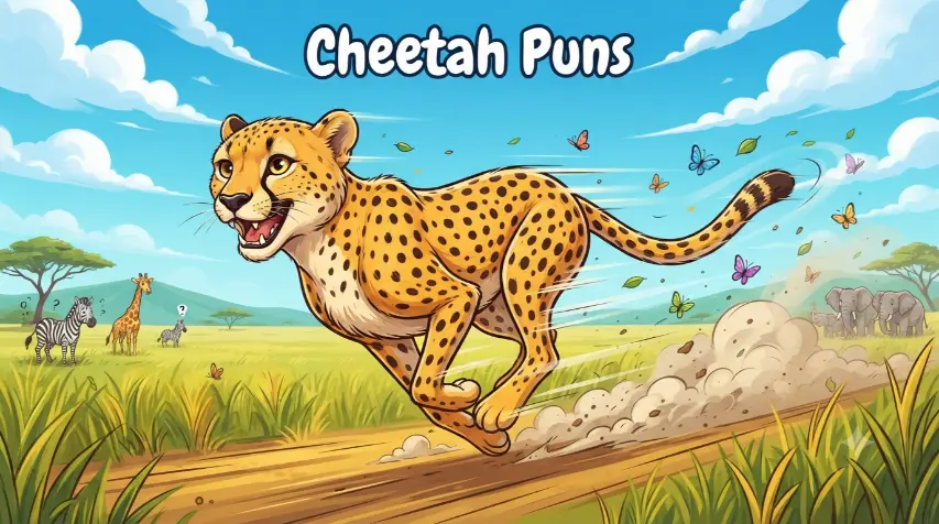 Cheetah Puns