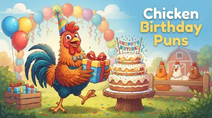 Chicken Birthday Puns