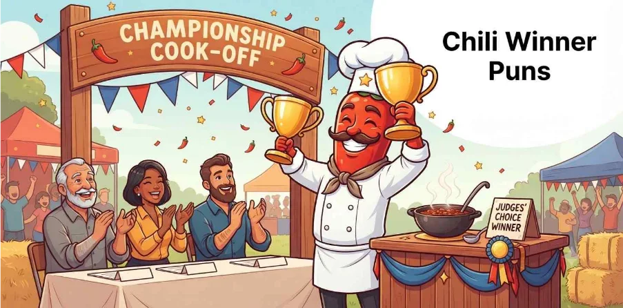 Chili Winner Puns      