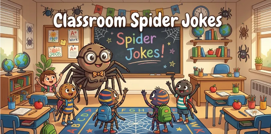 Classroom Spider Jokes
