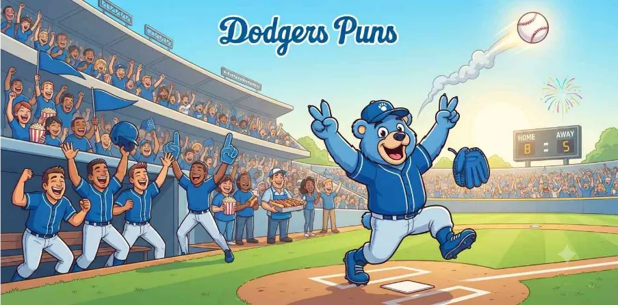 Baseball Player Telling Puns