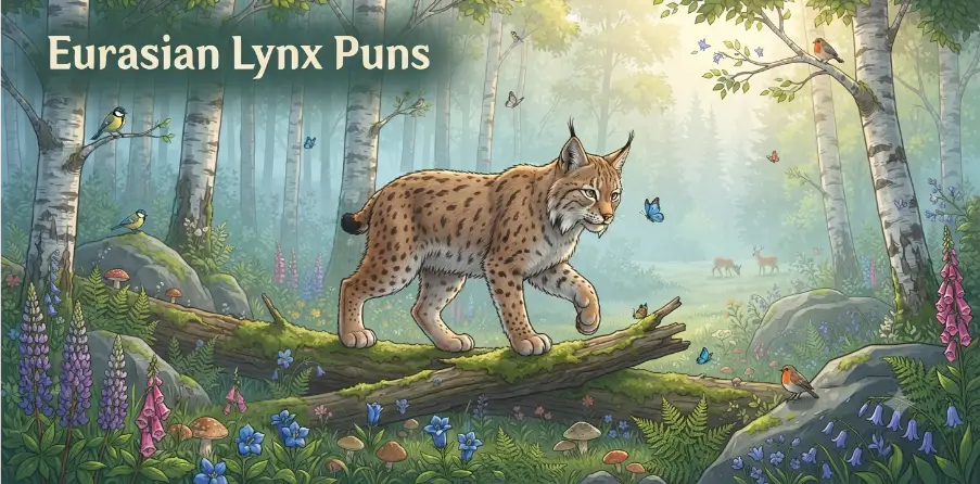 Eurasian Lynx Puns