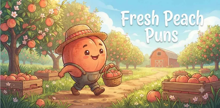 Fresh Peach Puns
