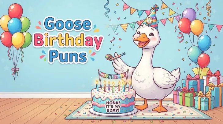 Goose Birthday Puns