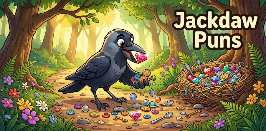 Jackdaw Puns