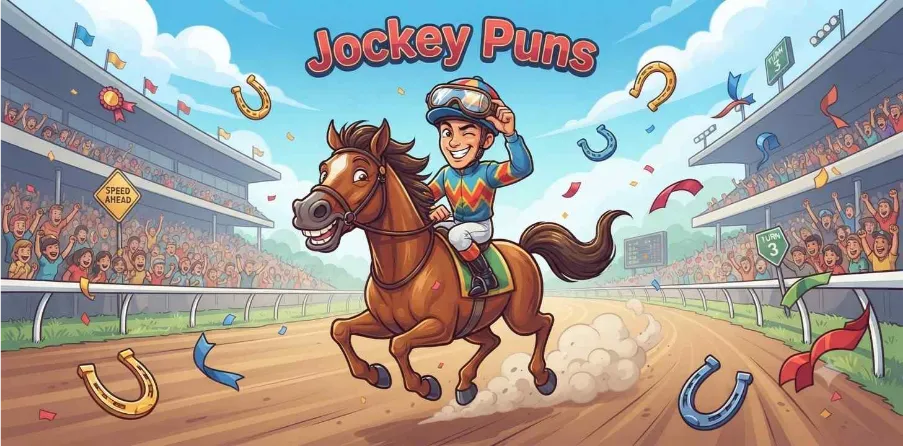 Jockey Puns