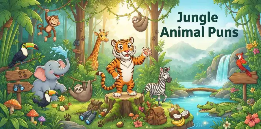 Jungle Animal Puns