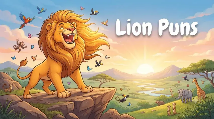 Lion Puns