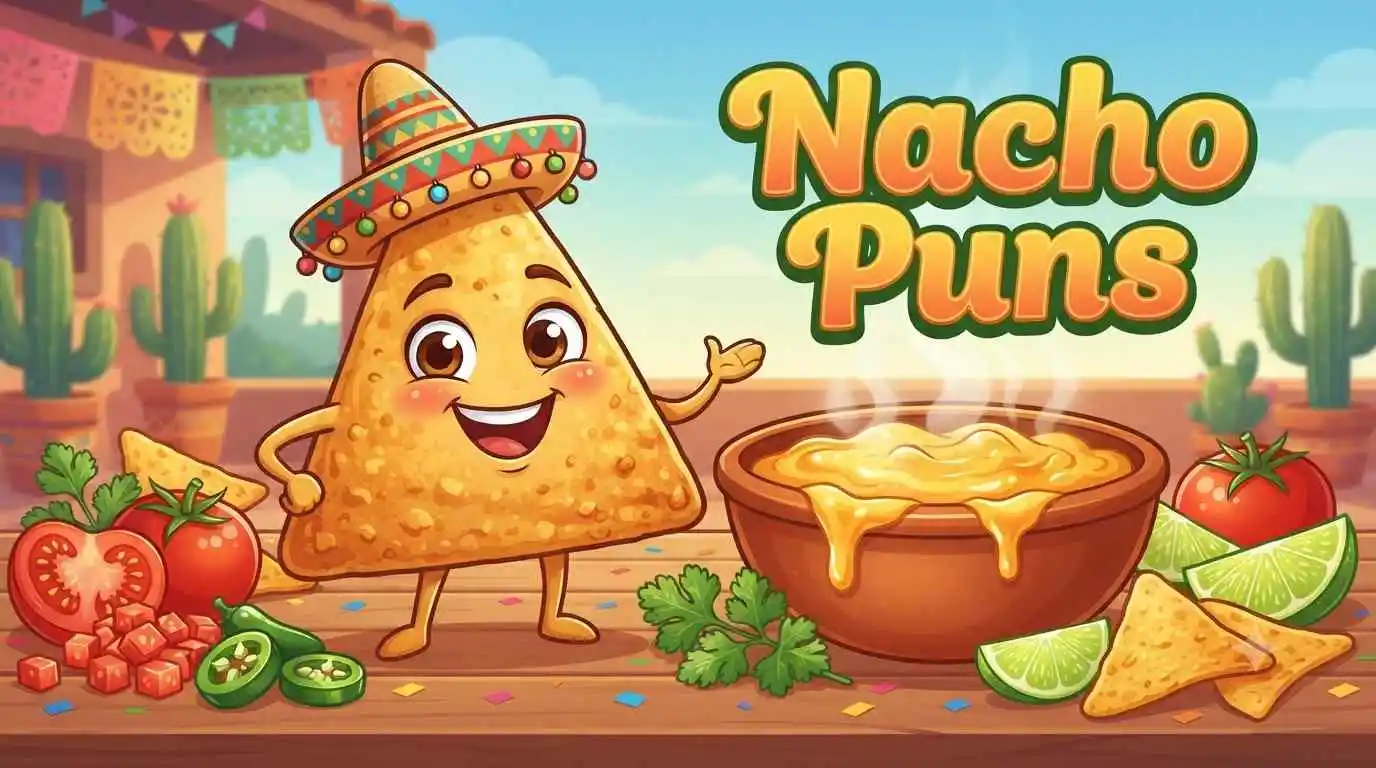 Happy nacho chips