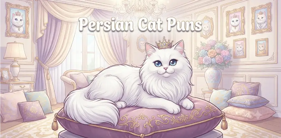 Persian Cat Puns
