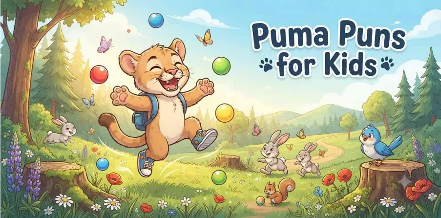 Puma Puns for Kids     