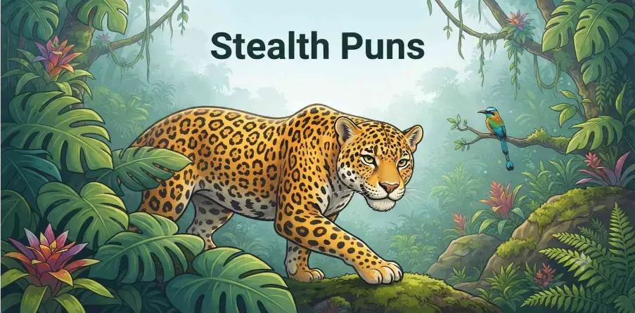 Stealth Animal Puns