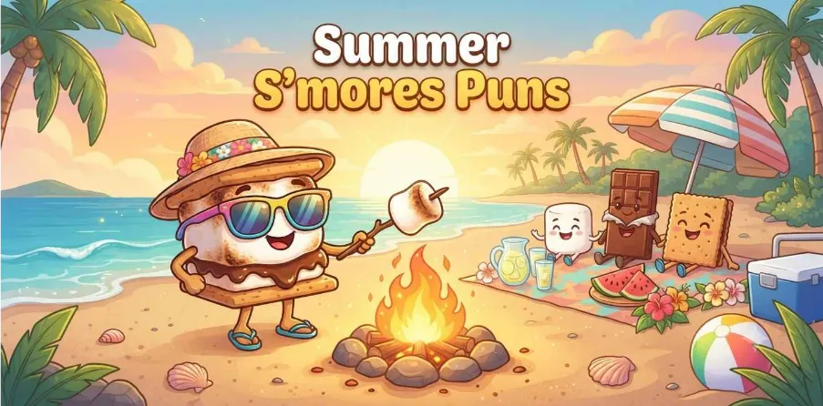 Summer S’mores Puns