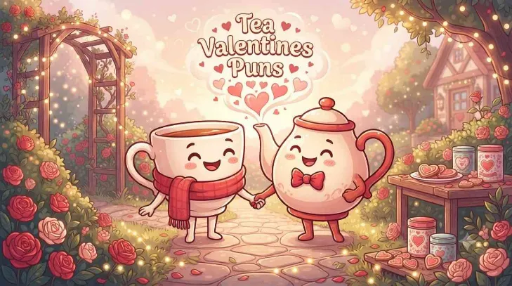 Tea Valentines Puns