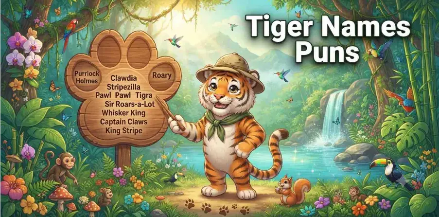 Tiger Names Puns